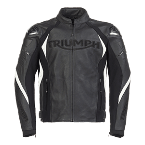Triumph leather deals jacket black